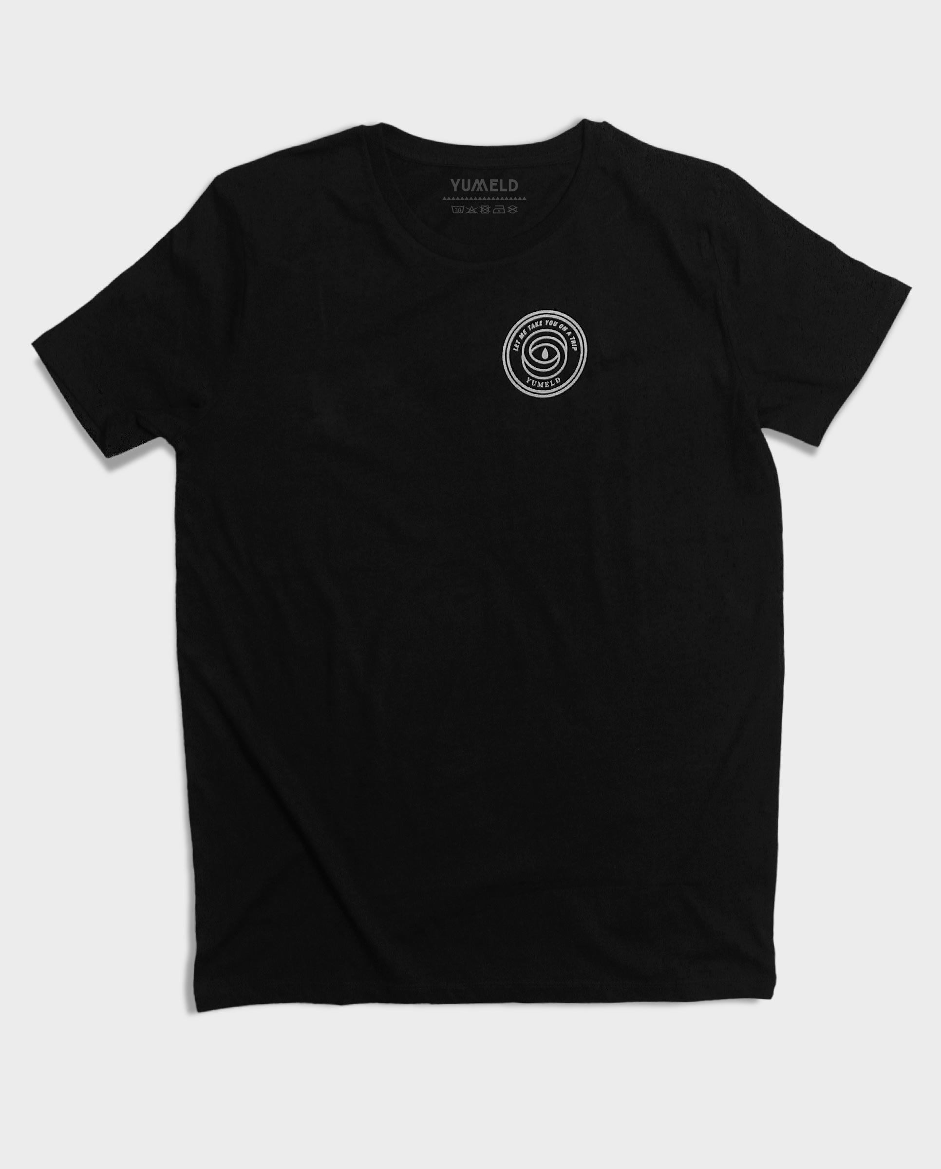 Drop black t-shirt - YUMELD